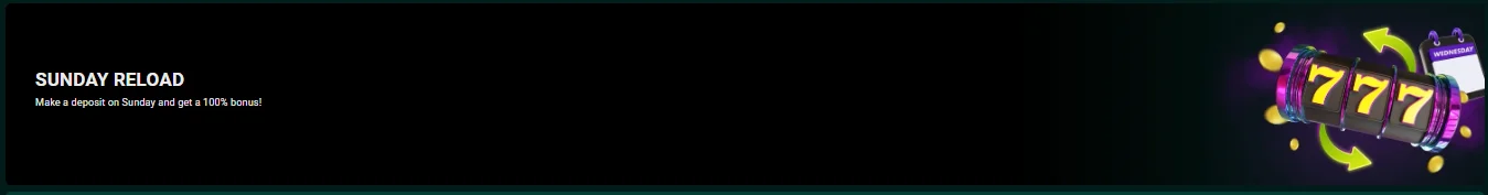 Niedzielny bonus reload SpinBetter