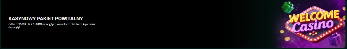 Kasynowy pakiet powitalny SpinBetter